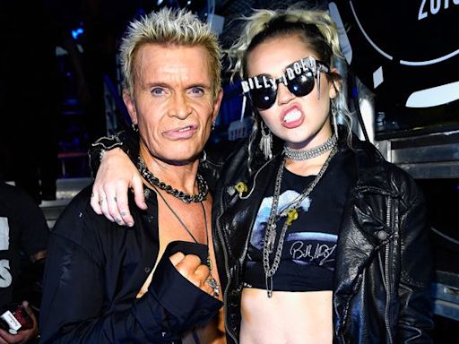 What Billy Idol Learned (and Loved) About Miley Cyrus Working on Her Song 'Night Crawling' (Exclusive)