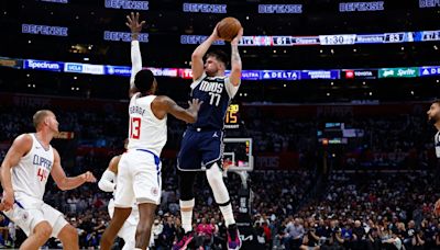 Lesionado y enfermo, Luka Doncic guió a Dallas Maverick a un gran triunfo ante los Clippers, y están a un partido de la semifinal