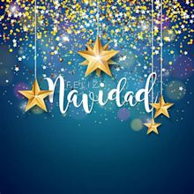 Christmas Illustration with Feliz Navidad Typography 336655 Vector Art ...