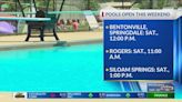 Public pools open for Memorial Day weekend in NWA and River Valley