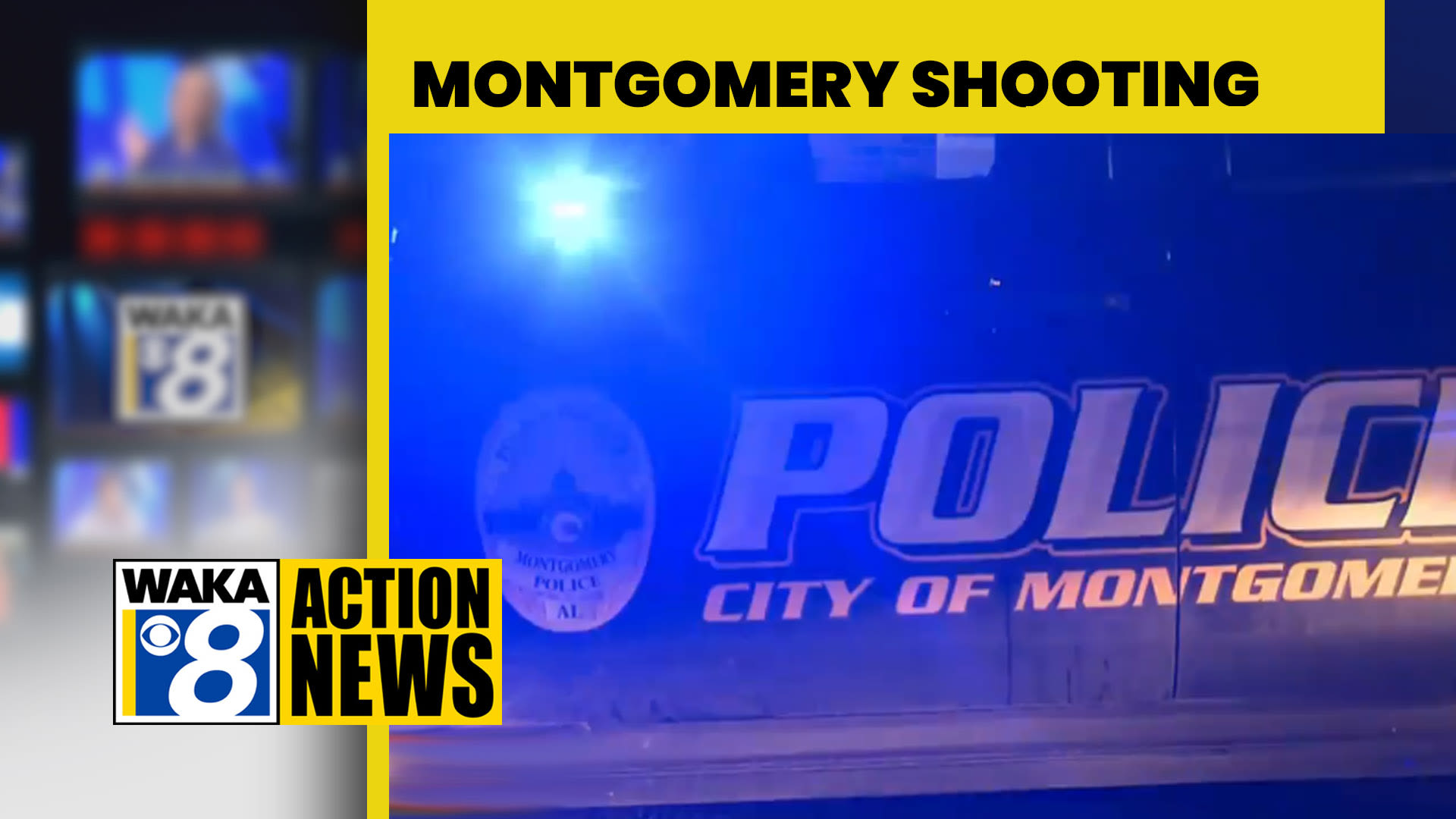 Man critically injured in Montgomery shooting - WAKA 8