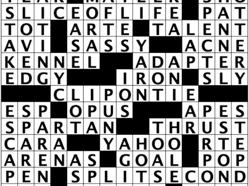 Off the Grid: Sally breaks down USA TODAY's daily crossword puzzle, Cuts in Front