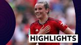Women's FA Cup final: Manchester United 4-0 Tottenham Hotspur highlights