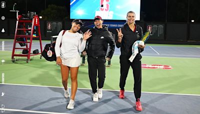 Stanford University downs LSU 4-0 to get to the NCAA final round