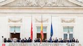 El Madrid celebra la Liga con la Champions en el horizonte