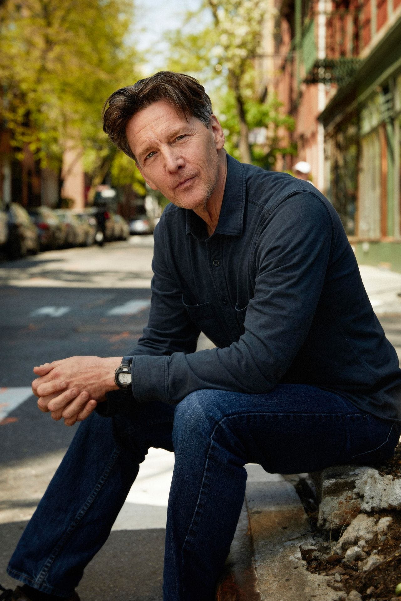 'Brat Pack' actor and travel writer Andrew McCarthy speaking at Canton Palace Theatre