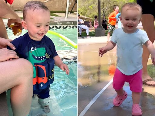 Kaley Cuoco Takes 15-Month-Old Daughter Matilda Swimming: ‘We Have a Water Baby’