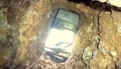 Chilling vid shows inside Hezbollah tunnel burrowing from Lebanon into Israel