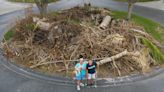 More than 3 months after Hurricane Ian, debris still piled up in Sarasota County neighborhoods