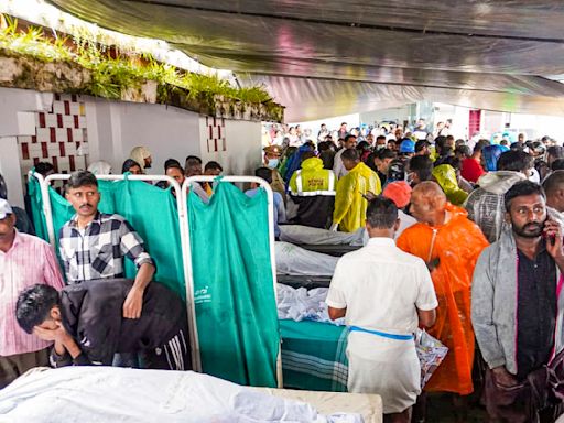 At Wayanad hospitals, injured survivors reeling in shock and a scramble to find loved ones