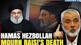 Hamas Hezbollah Break Silence Over Ebrahim Raisi's Death; Hail Support For Palestine| Watch