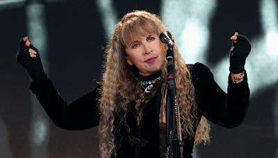 Stevie Nicks Wears Taylor Swift’s ‘TTPD’ Bracelet While Performing at BottleRock Festival