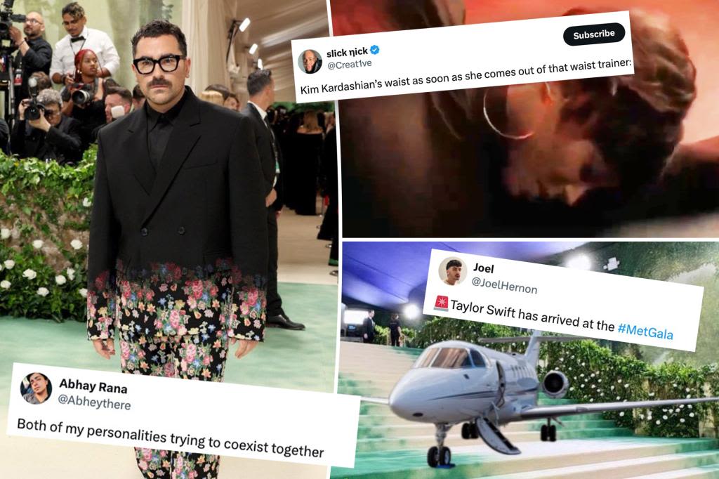 The best Met Gala 2024 memes: Kim Kardashian’s waist, Dan Levy’s outfit and more