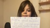 "Espero que las defensas aéreas no te derriben": niños ucranianos escriben sus cartas a Papá Noel
