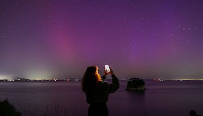 When nature meets technology: Phone cameras bring the northern lights to life, during solar storm