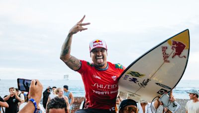 Italo Ferreira Claims 2024 Tahiti Pro, Shakes Up 'CT Rankings