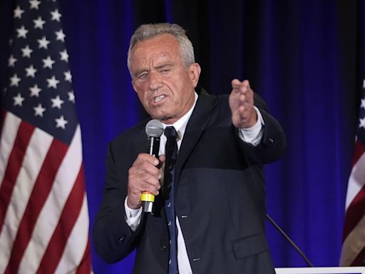 Robert F. Kennedy Jr. says he’s the only one who qualifies for presidential debate