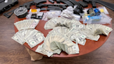 Search warrant leads to drugs seized and five arrested