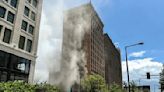 Several injured as gas leak explosion blows out first floor of Ohio building