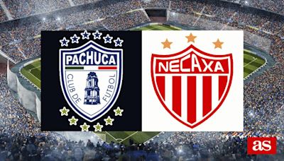 Pachuca 2-1 Necaxa: resultado, resumen y goles