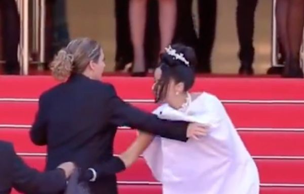 Massiel Taveras in Cannes red carpet altercation with same security guard scolded by Kelly Rowland