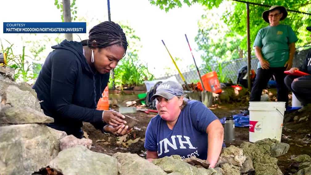 UNH archaeologists help unearth what's believed to be home of colonial Black leader