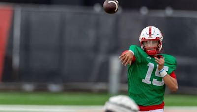 Nebraska QB Dylan Raiola scrimmaged like he was at 'recess' — and Marcus Satterfield loved it