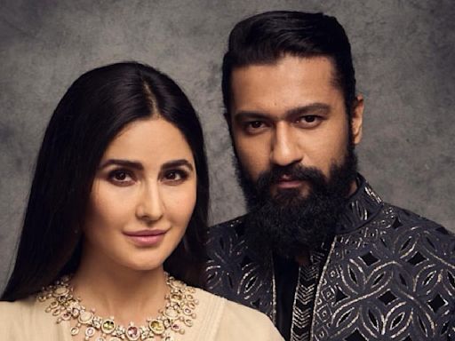 Vicky Kaushal sets 'husband goals' with mobile wallpaper ft Katrina Kaif's childhood PIC; eagle-eyed fans can't keep calm