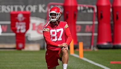 WATCH LIVE: Travis Kelce and Chiefs talk about Training Camp