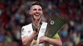 Rice draws on lessons from West Ham’s Europa League victory for England’s Euro 2024 final