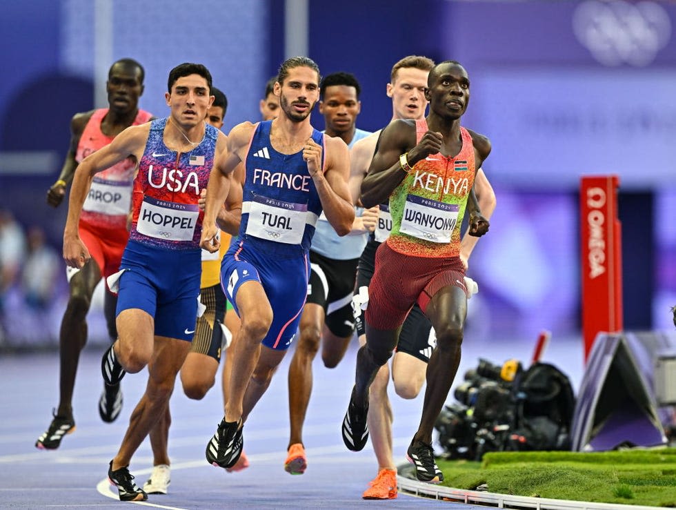 Bryce Hoppel Shatters the American Record But Finishes Fourth in Men’s 800 Meters