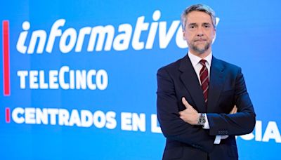Carlos Franganillo se pone al frente del especial de Informativos Telecinco para contar, minuto a minuto, los resultados de las Elecciones Cataluña 2024