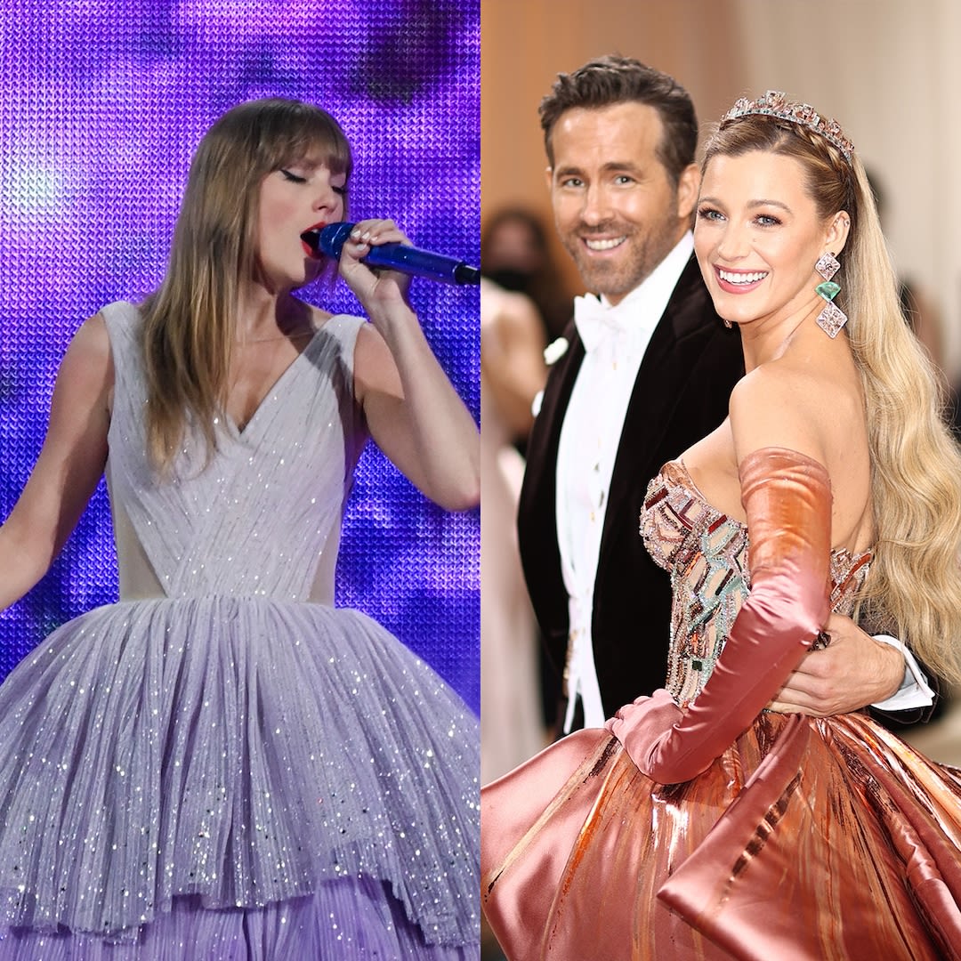 Ryan Reynolds and Blake Lively Are True Lovers at Taylor Swift’s Eras Tour Show - E! Online