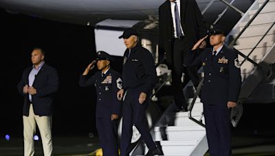 Video of Joe Biden appearing to struggle to get into car goes viral