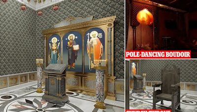 Putin 'removes stripper pole boudoir from £1billion clifftop palace'