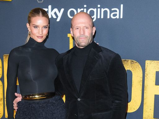 Rosie Huntington-Whiteley learned to take control from Jason Statham