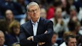 UConn women's basketball coach Geno Auriemma moves into second all-time in wins