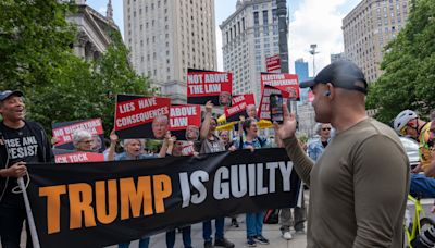 What do Trump supporters think about his conviction? I went to the courthouse to ask.