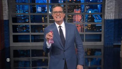 Stephen Colbert Responds to Kristi Noem Dog Killing Story: ‘No! Bad Psycho Governor!’ | Video