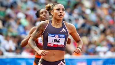 McKenzie Long learning to lean on self as she prepares for women’s 200-meter semifinals