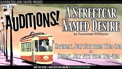 Audition for ‘A Streetcar Named Desire’