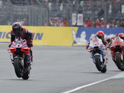 Martín da un 'golpe en la mesa', pero también están Bagnaia y Márquez