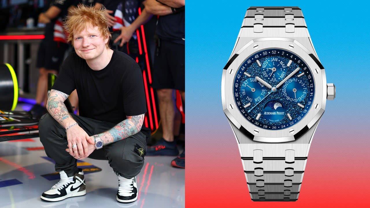 Ed Sheeran Can’t Stop Wearing John Mayer’s Audemars Piguet Royal Oak