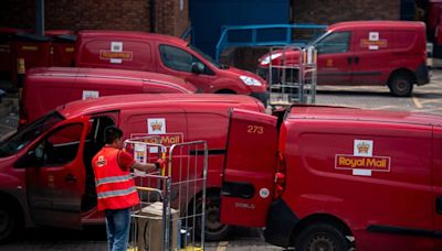 Royal Mail parent IDS' quarterly revenue rises on strong parcel demand