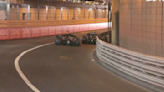 Two F2 Drivers Nearly Collide in Monaco Tunnel
