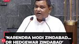 'Narendra Modi Zindabad… Dr Hedgewar Zindabad': BJP MP Atul Garg, while taking oath in Lok Sabha