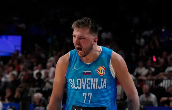 Mavericks’ Luka Doncic says he’ll play for Slovenia: ‘It is an honor for me to be here’