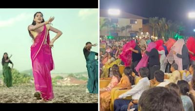 Groom’s friends wear dupattas, surprise guests with dance to Gulabi Sadi. Watch viral video