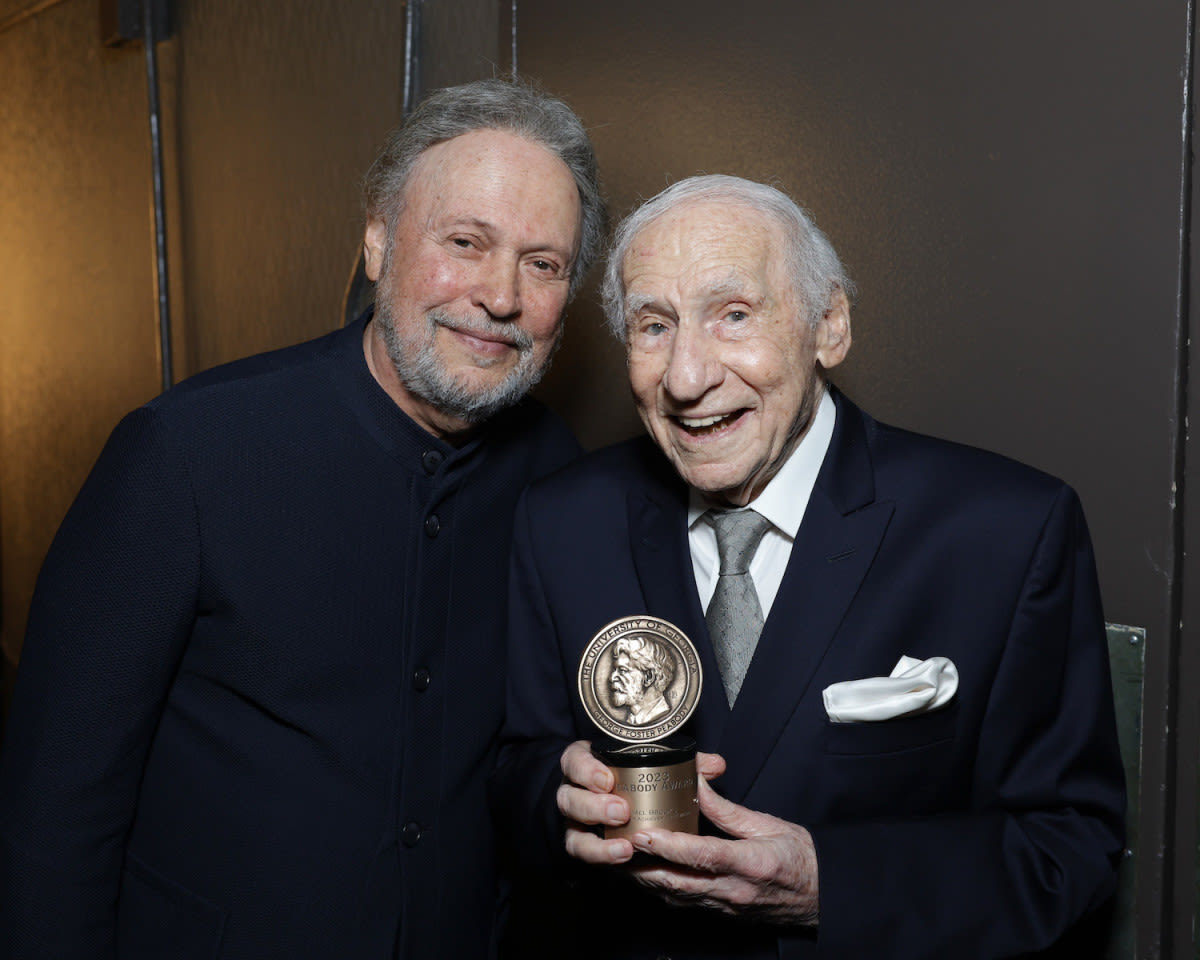 Billy Crystal Honors Mel Brooks at the Peabody Awards