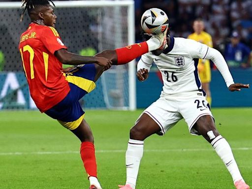 Final de la Eurocopa: España - Inglaterra, en imágenes